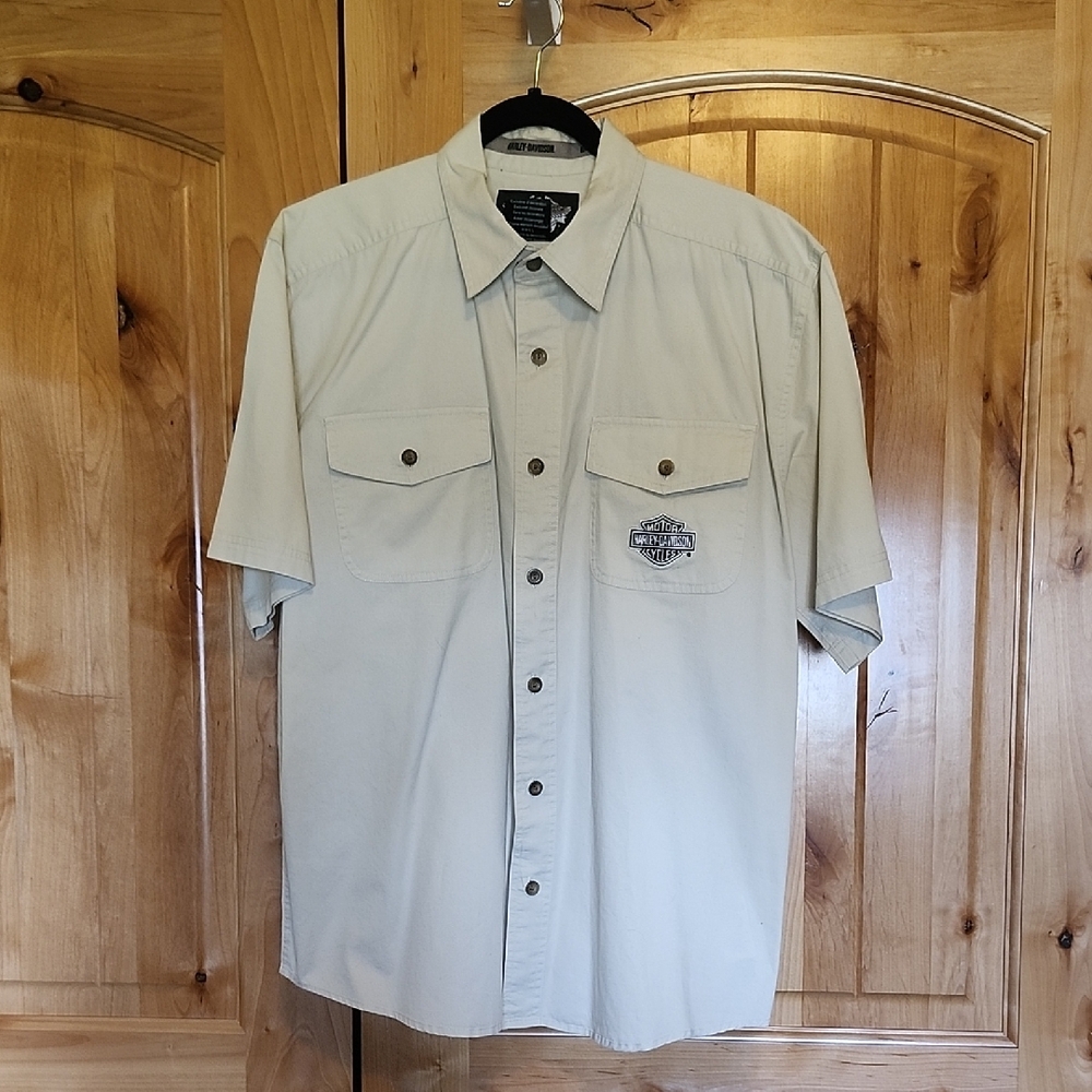 Harley Davidson Button Up Dress Shirt - NWOT